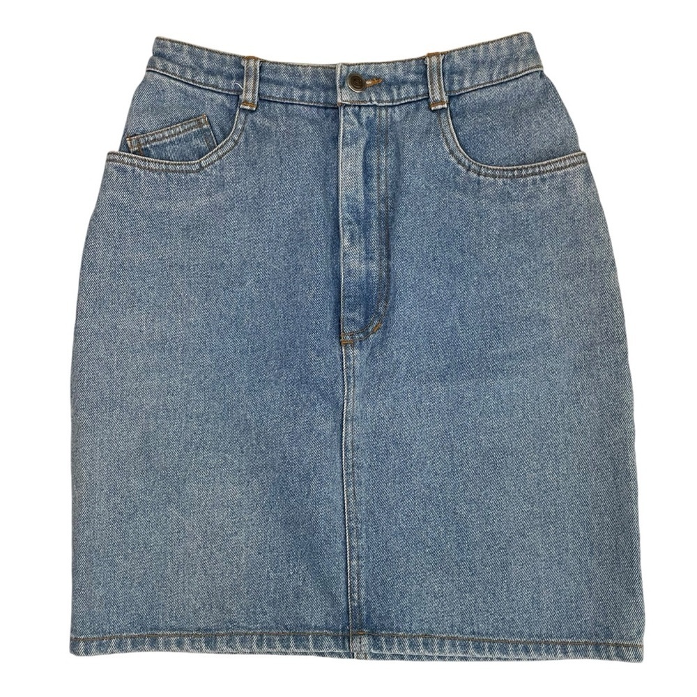 Palmer e Palmer Australia Blue‎ Denim Western Cowgirl Skirt - Picture 9 of 10